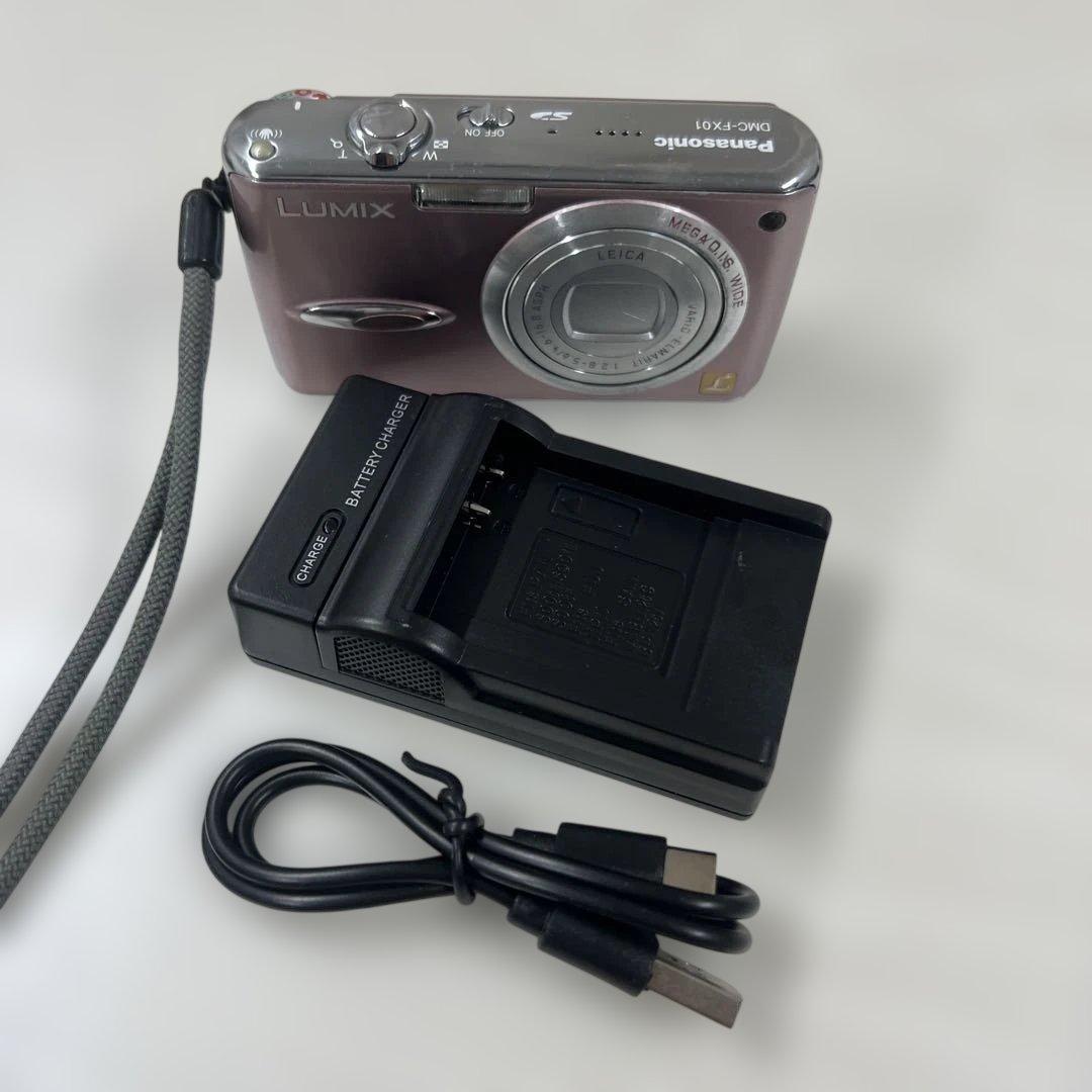 Panasonic LUMIX DMC-FX01 ピンク