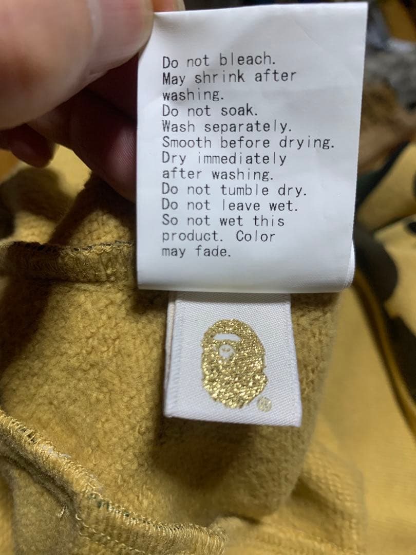 1st camo イエローハーフパンツ