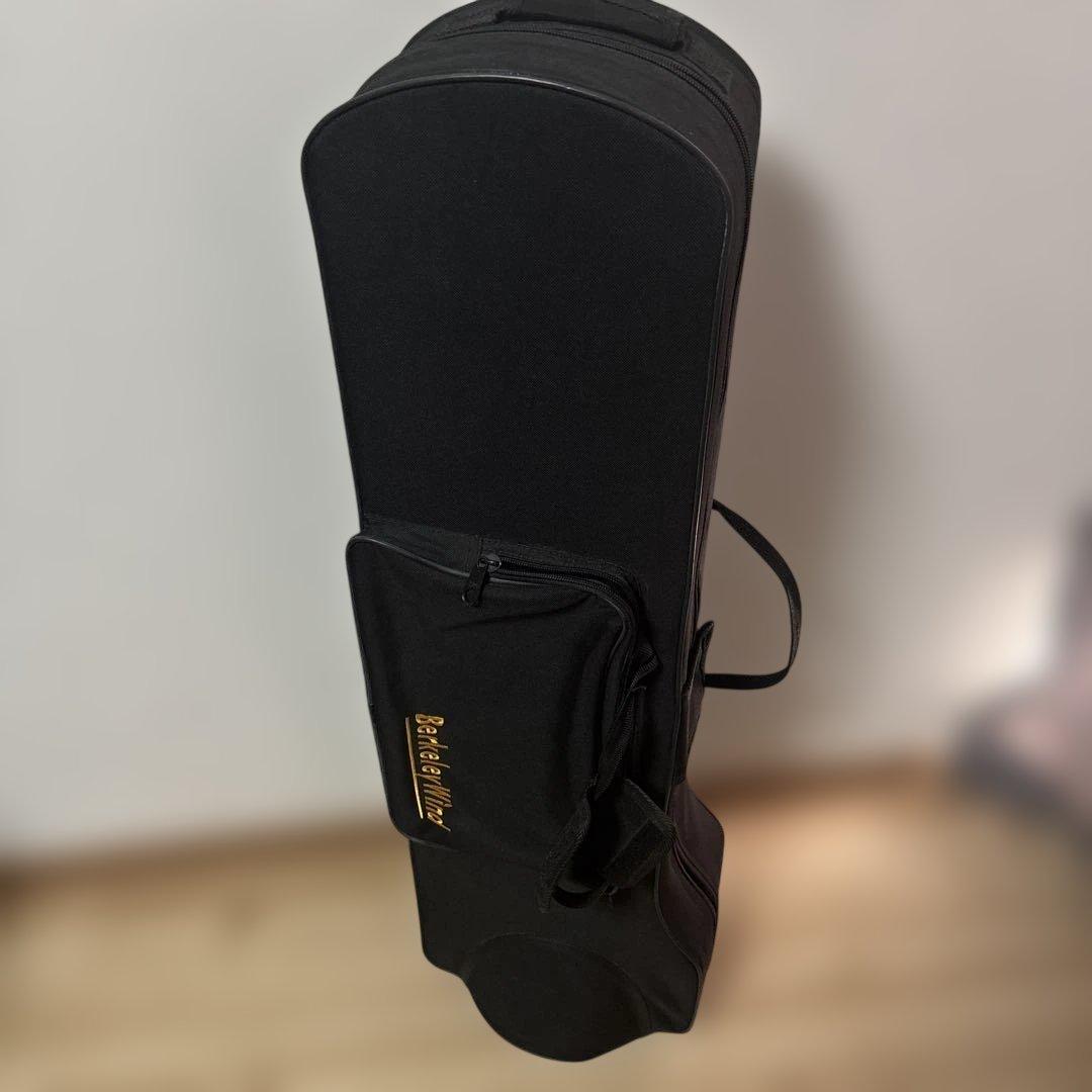 トロンボーン　セミハードケース　berkeley wind 黒　美品寄り　最安値