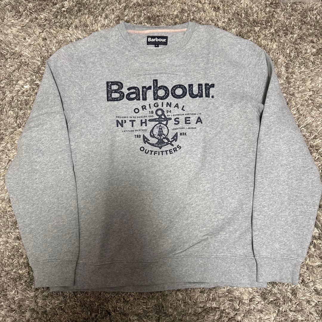Barbourバブアー International グレー スウェット XL