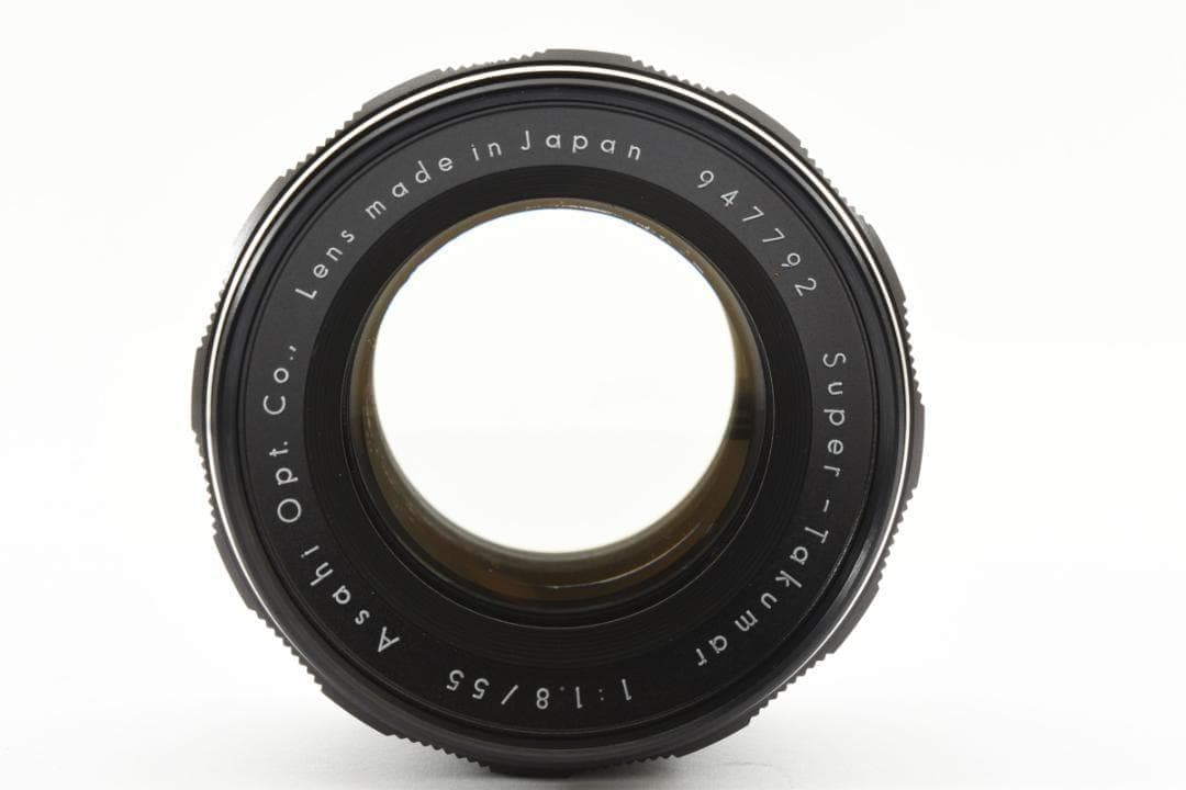 ☆前期型☆ Super Takumar 55mm F1.8 フード付 SO266