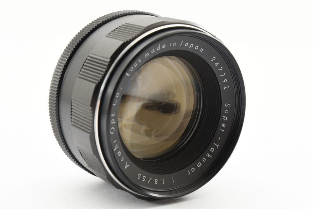 ☆前期型☆ Super Takumar 55mm F1.8 フード付 SO266
