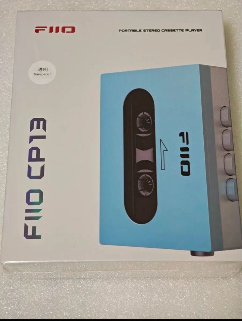 【新品未開封】FIIO / CP13 透明フィーオ カセットプレイヤー ボッテガ