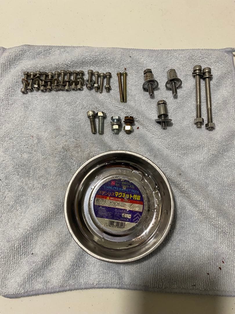 CBR400F ロケットカウル取り付けステーセット