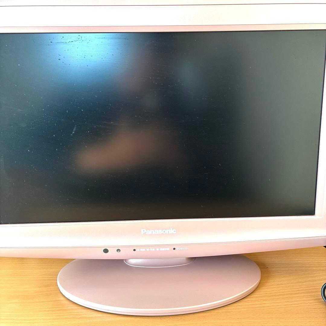 【美品】Panasonic VIERA 液晶 【希少カラー】ピンク 動作確認済み