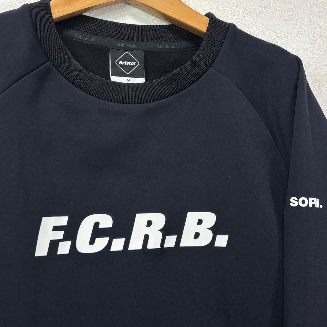 ソフ ブリストル スウェット プルオーバー トレーナー ブランドロゴ ブラック