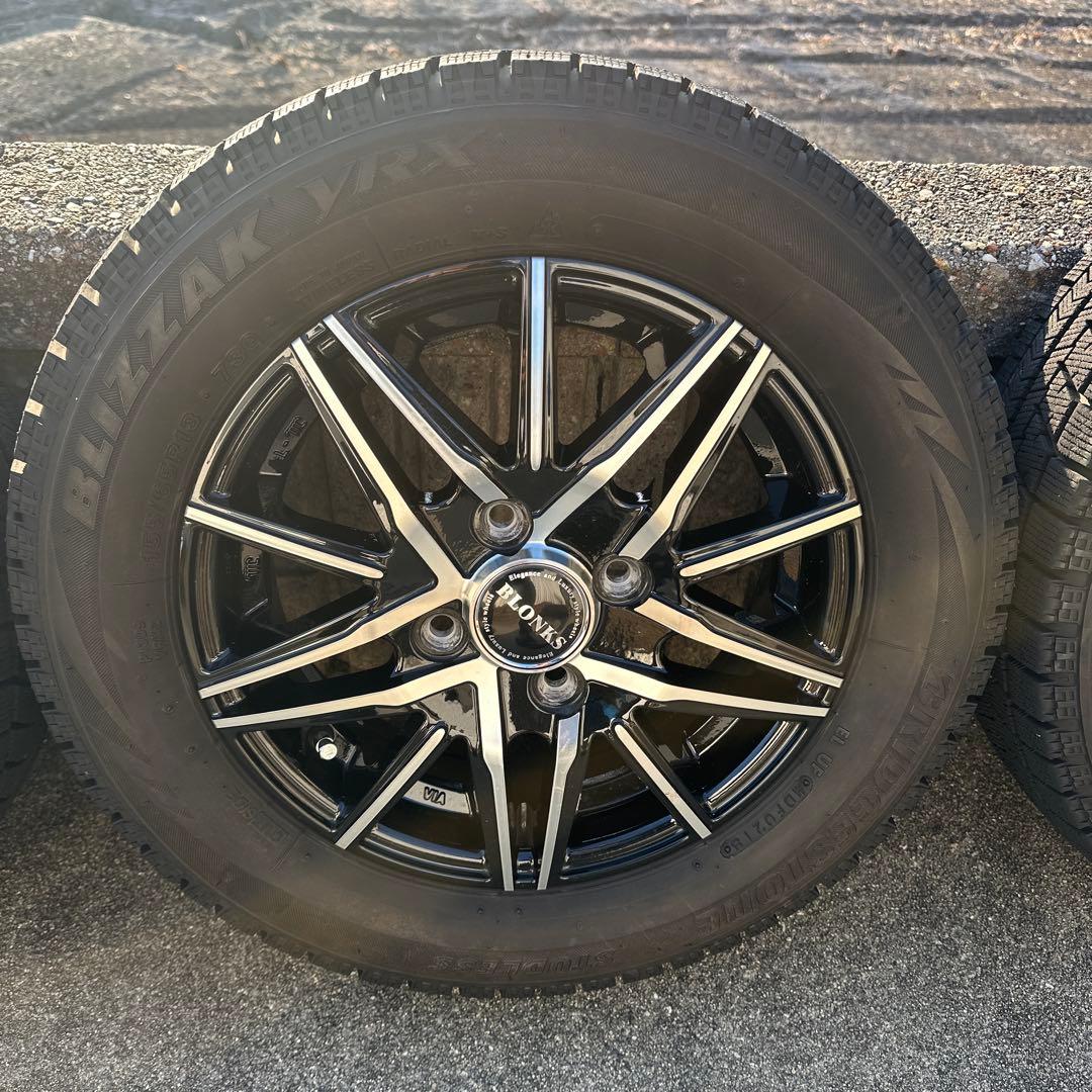 ブリヂストン スタッドレスタイヤ 155/65R13 4本セット