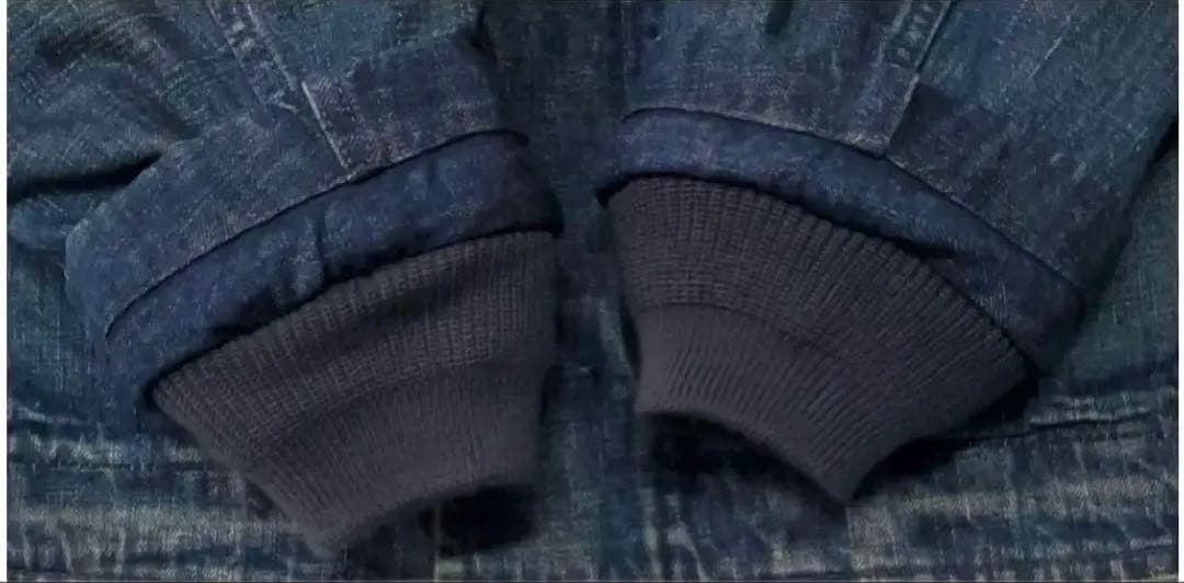 BlueBlue デニムデッキジャケット 海軍　ヴィンテージ加工