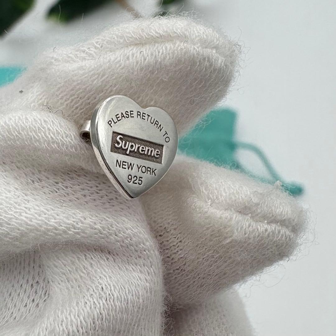 ティファニー　シュプリーム　リターントゥハート　ピアス　片耳用