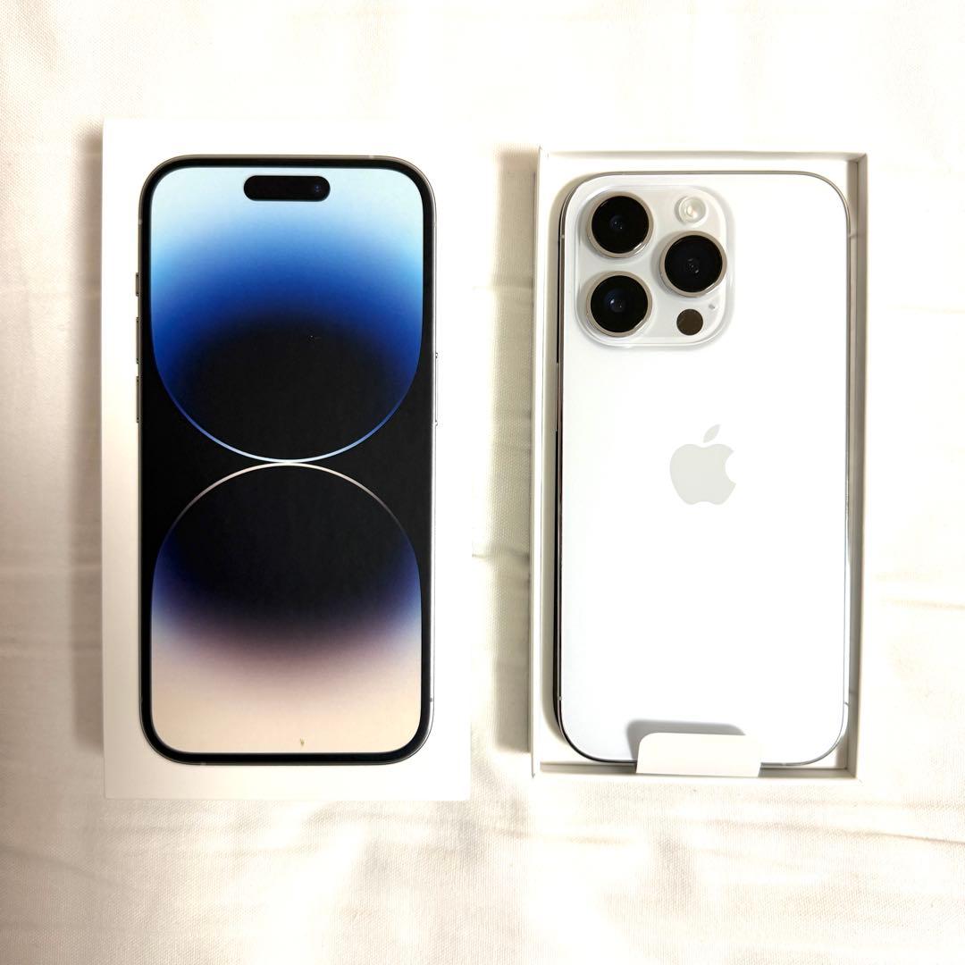 iPhone14Pro 256GB シルバーSIMフリー バッテリー状態100％
