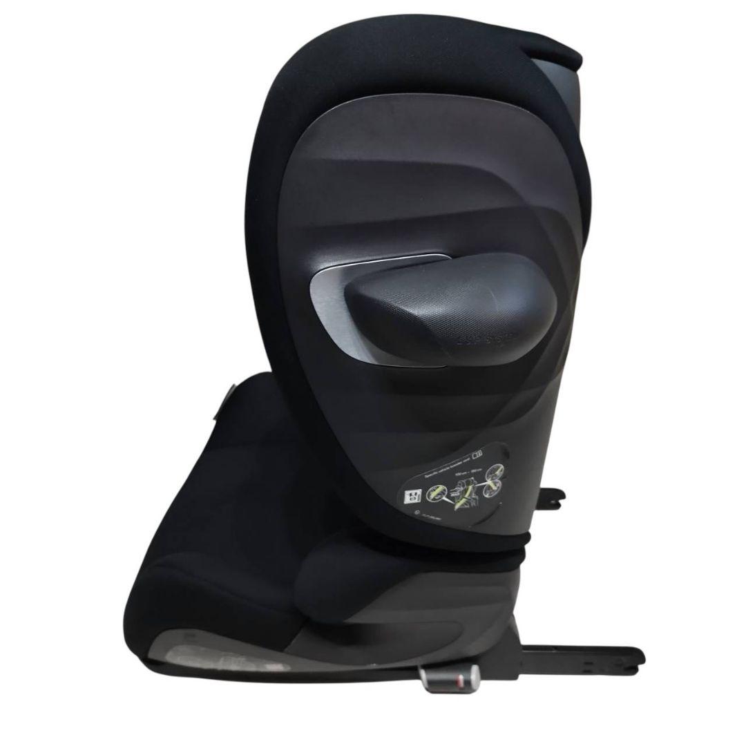 【未使用に近い】 CYBEX SOLUTION G i-FIX ムーンブラック