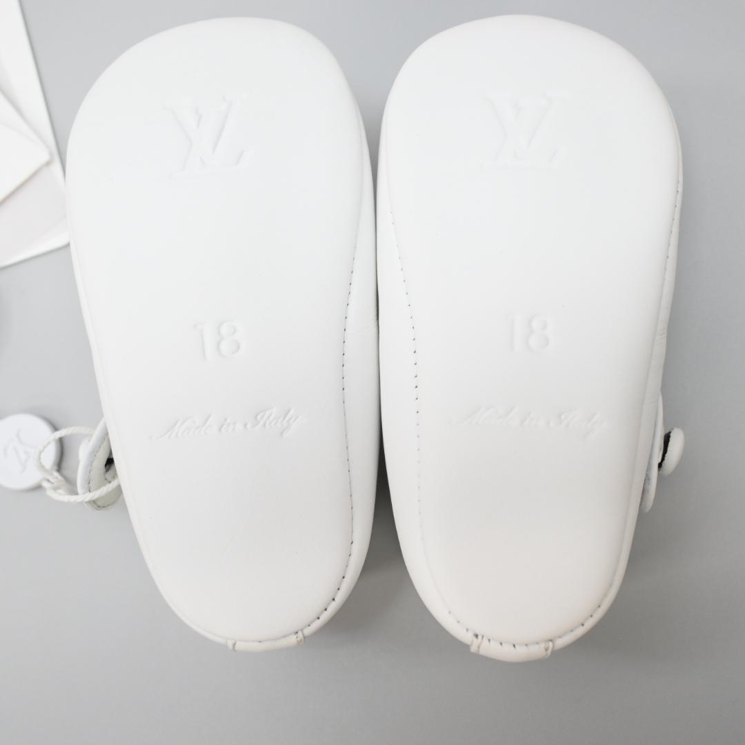 ■ □ 45807★ ルイヴィトン キッズシューズ レザー モノグラム 18