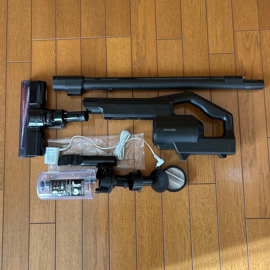 アイリスオーヤ　充電式サイクロンスティッククリーナー　SCD-181P-B