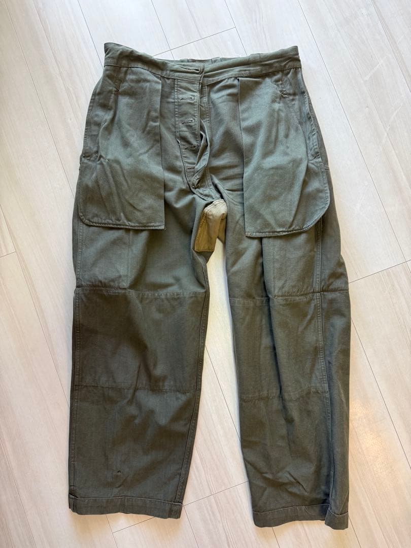 レ*ド様 フランス軍　後期型　M47 カーゴパンツ　ヘリンボーン　13サイズ　美