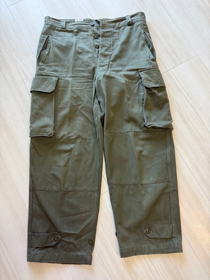 レ*ド様 フランス軍　後期型　M47 カーゴパンツ　ヘリンボーン　13サイズ　美