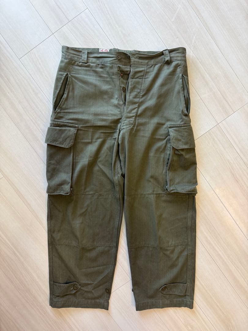 レ*ド様 フランス軍　後期型　M47 カーゴパンツ　ヘリンボーン　13サイズ　美