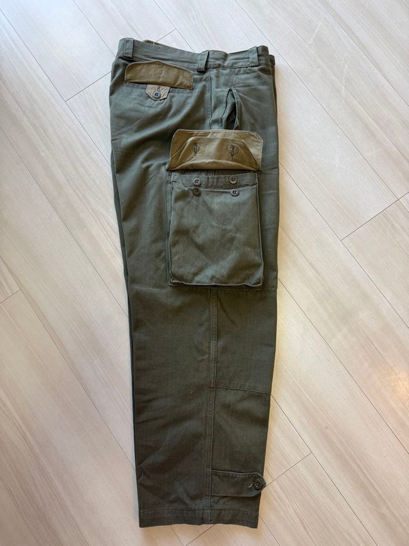 レ*ド様 フランス軍　後期型　M47 カーゴパンツ　ヘリンボーン　13サイズ　美