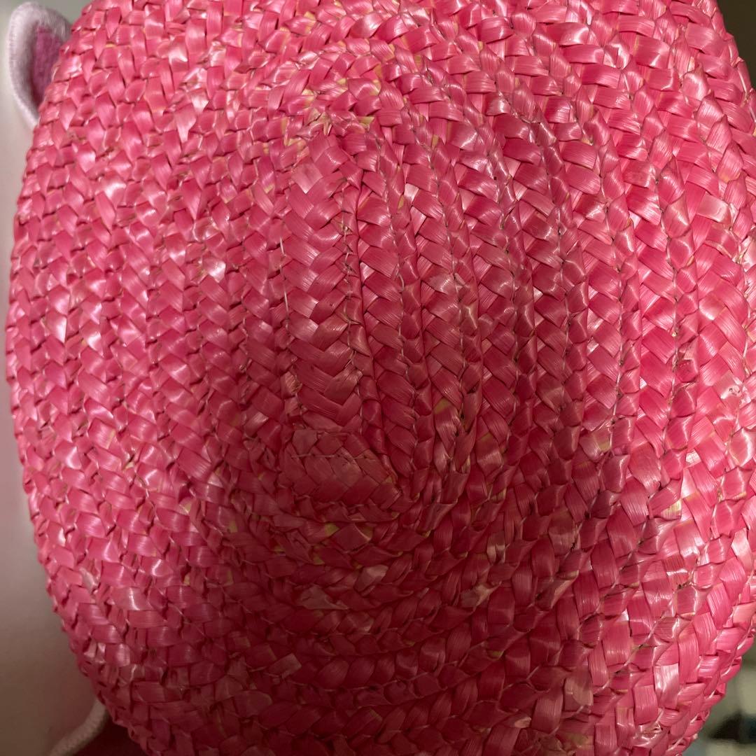 familiar かごバッグ クマチャーム　くまブローチ付き