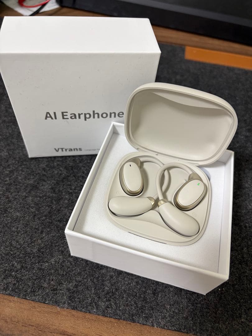 VORMOR V13 イヤホン型　翻訳機　 AI翻訳機能 VTrans