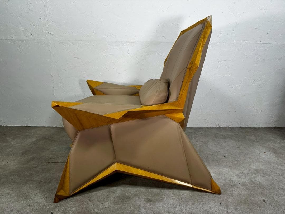 『イタリア製』ラグジュアリーチェア ラウンジチェア シングルソファ RWso65