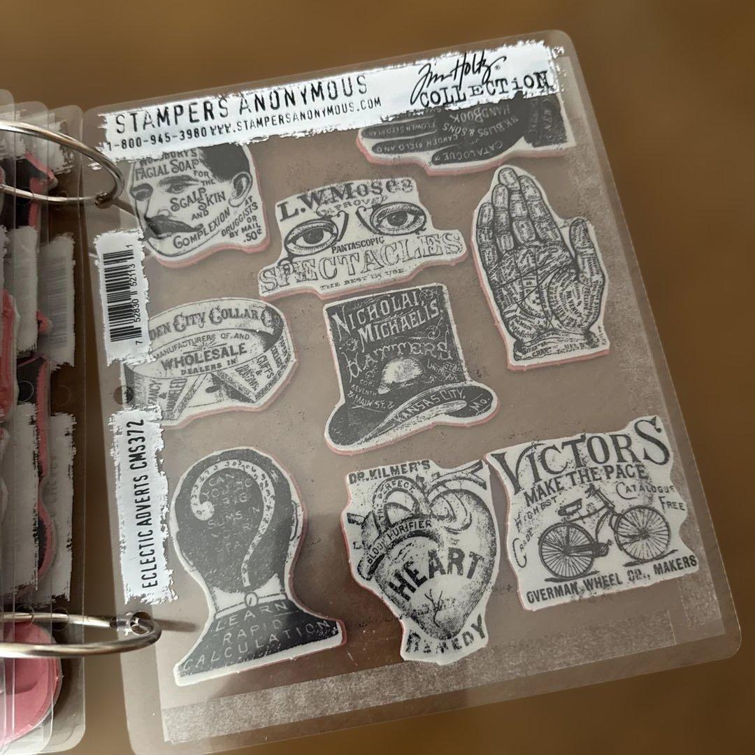 Tim Holtz スタンプ まとめ売り