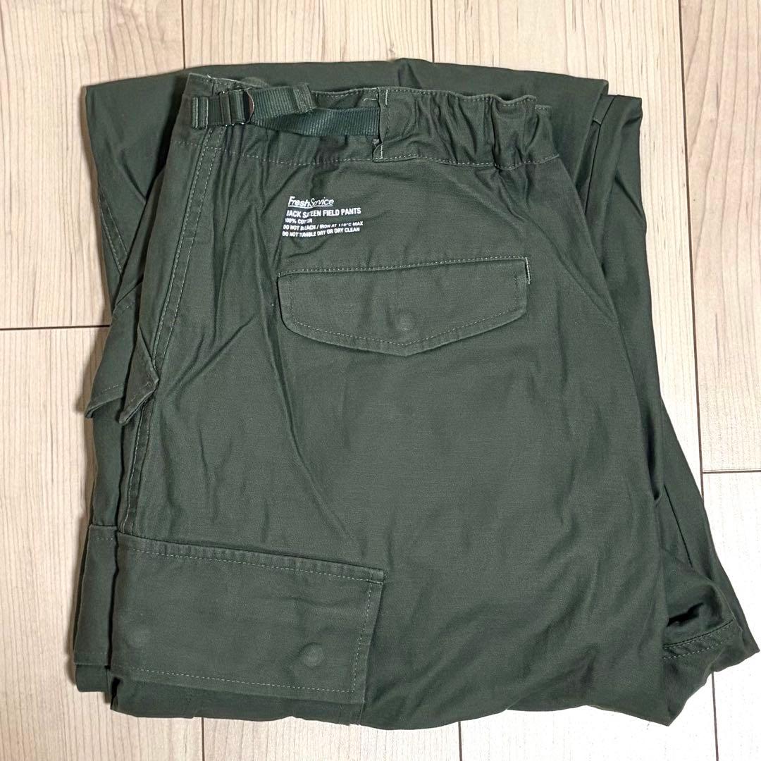 FRESHSERVICE BACK SATEEN FIELD PANTS カーゴ