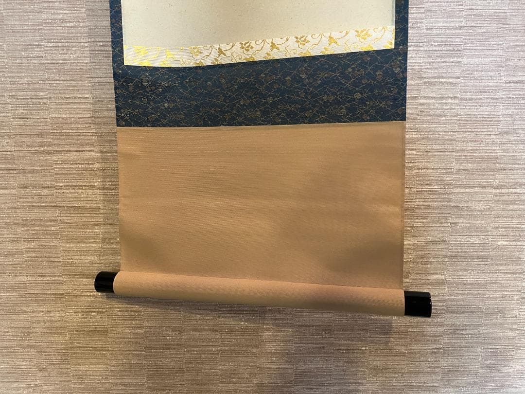 前大徳寺泰堂　月清千古秋　茶掛軸　茶道具