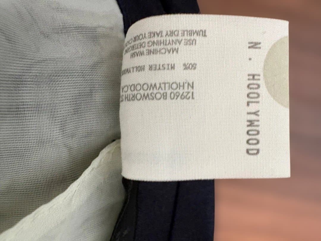 <檄レア美品>DIESEL/N.HOOLYWOODコラボジャケット ネイビー40