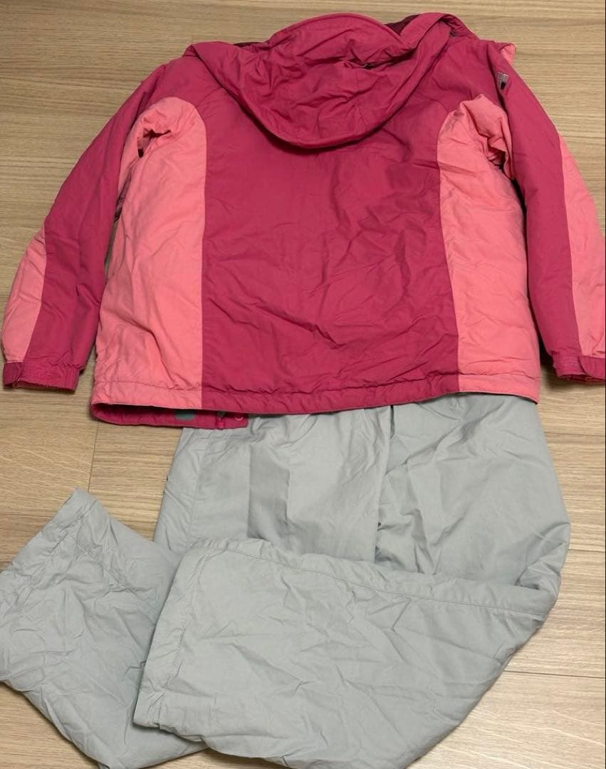 モンベル　スキーウェア上下&手袋　150cm