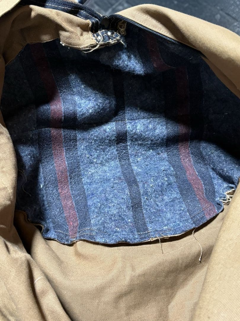 カーハート Carhartt 90s USA製 ブラウンダッグ ボストンバッグ