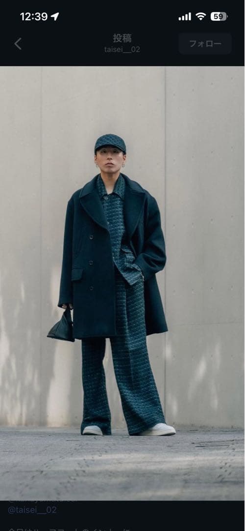 tt　sublations バーニーズニューヨーク限定　キャップスラックス