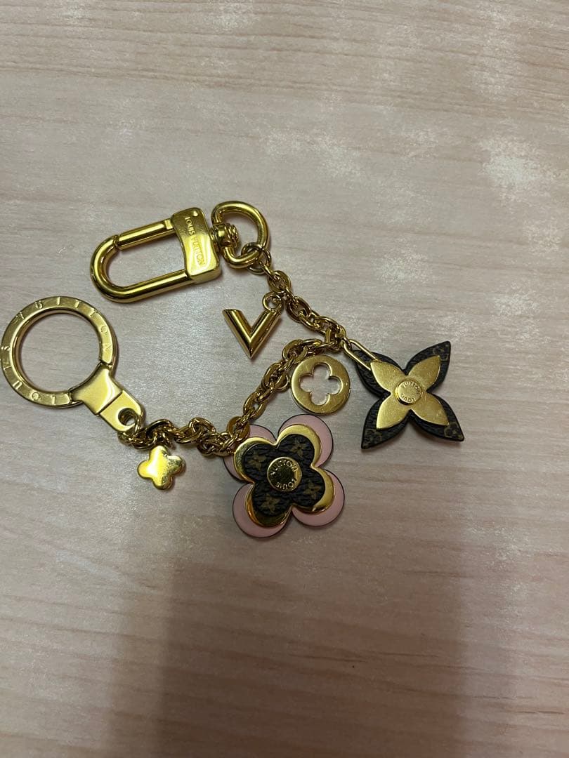 LOUIS VUITTON ビジューサック・シェンヌ・ブルーミングフラワー