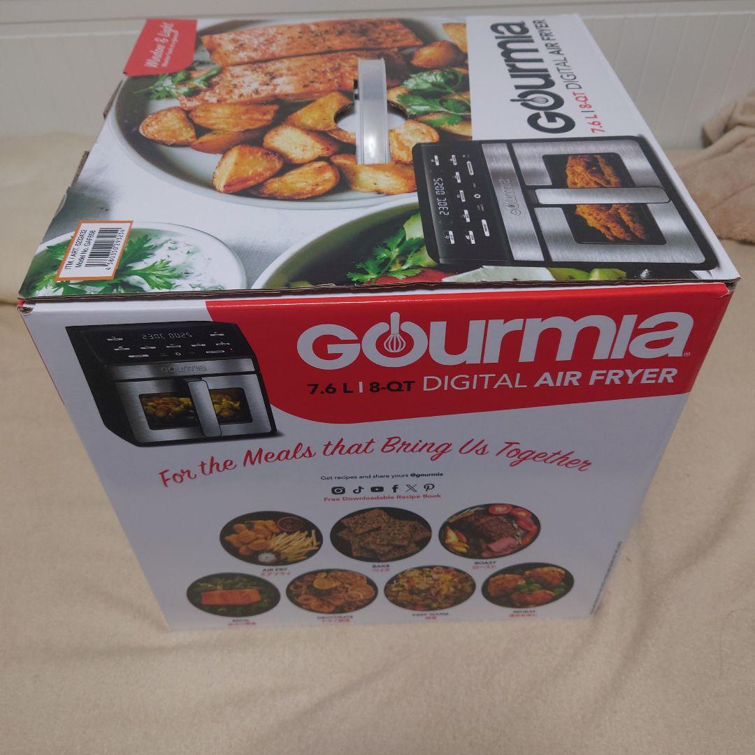 Gourmia 7.6L デジタル電気フライヤー