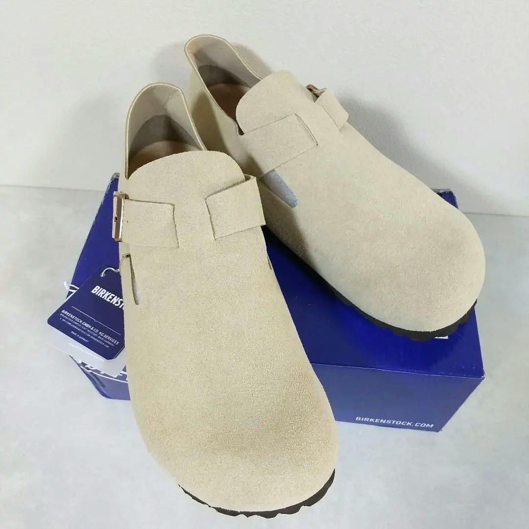 タグ付　ビルケンシュトック　ロンドン　バックル　スエード　28．5