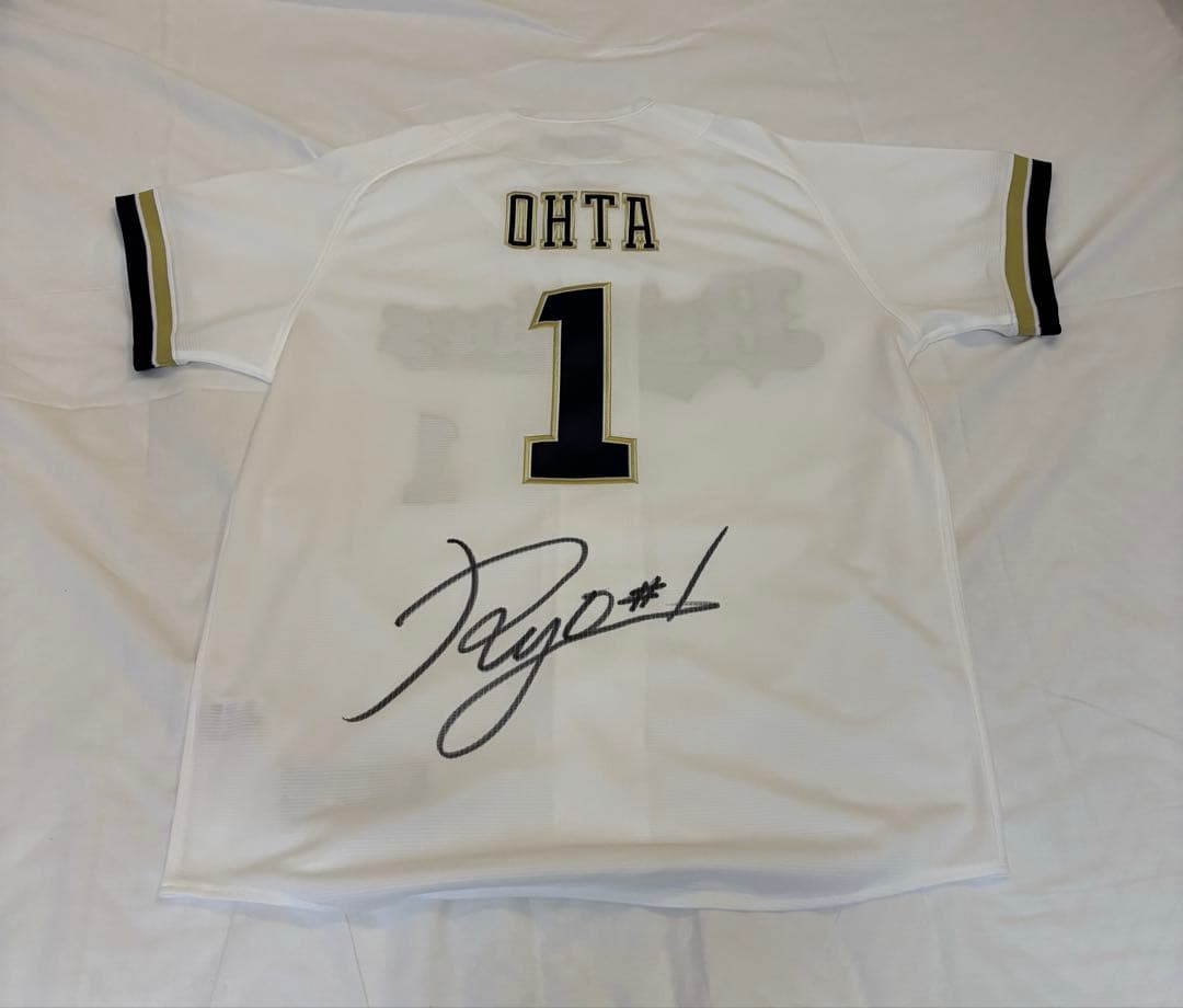 の*り様 オリックス・バファローズ　太田椋　直筆サイン入りユニフォーム　Mサイズ