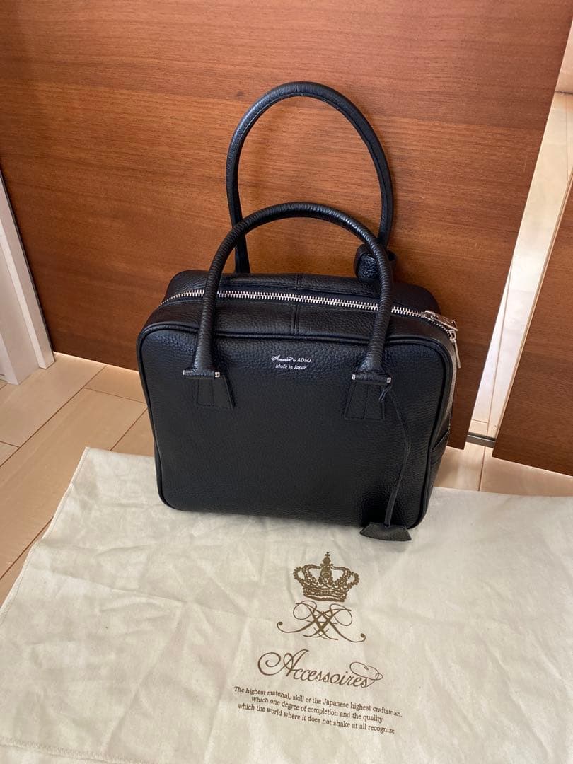 ADMJボストン型ハンドバッグ 美品