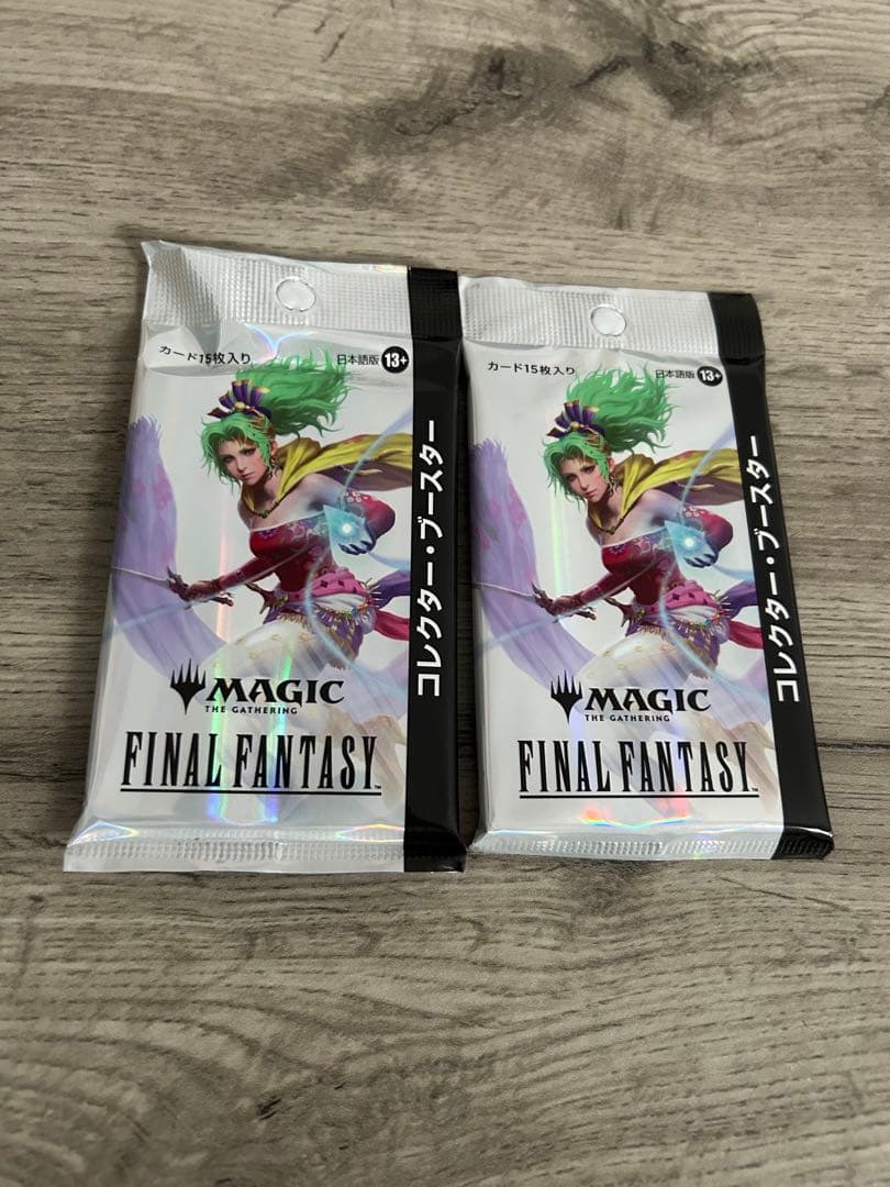 【新品未開封】マジックザギャリング ff コレクターブースター 2p