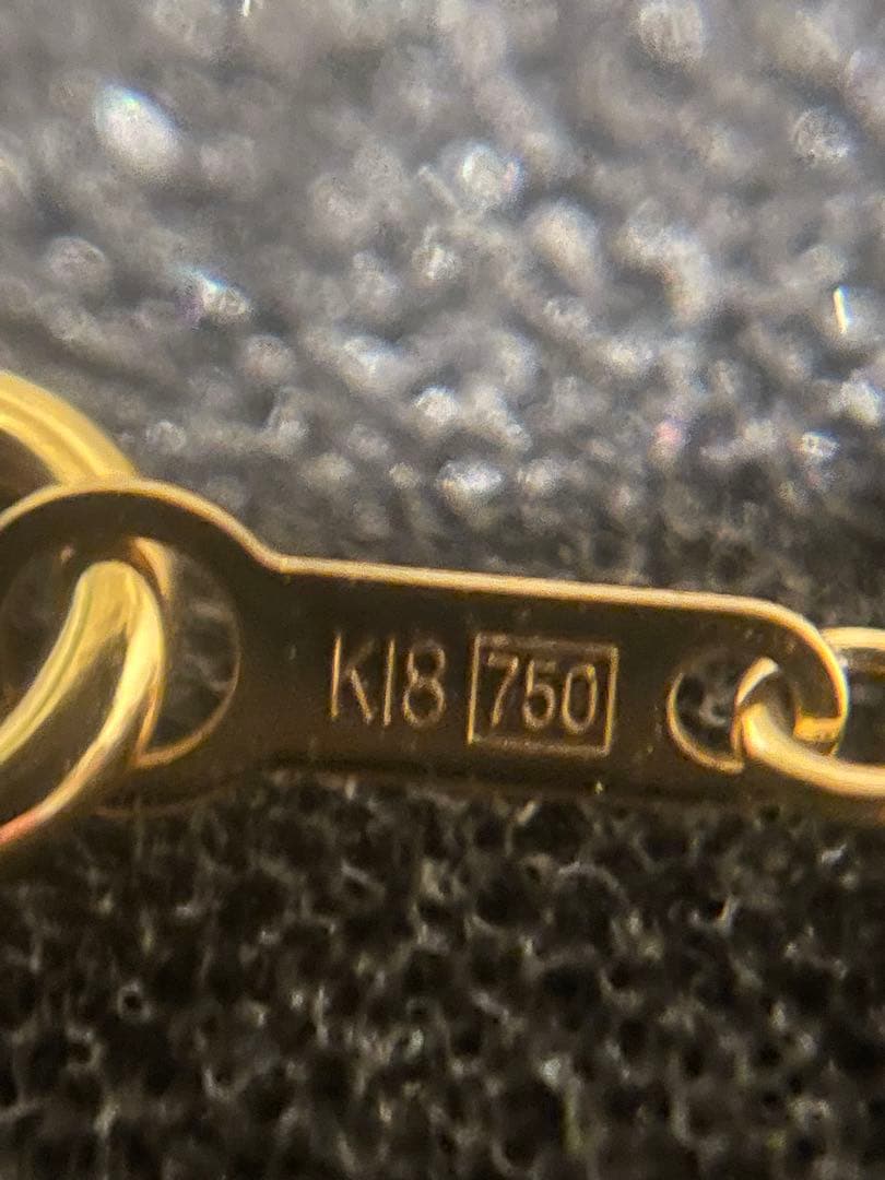 AHKAH アーカー K18 ダイヤモンドプチネックレス