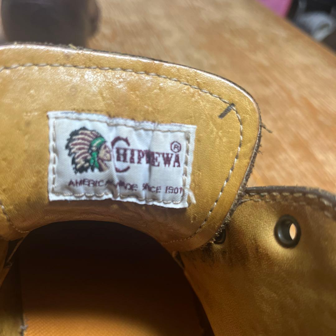 CHIPPEWA/チペワ 90年代初期 白タグ　vibramソール　廃盤