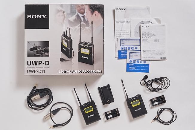 SONY UWP-D11 ワイヤレスマイク