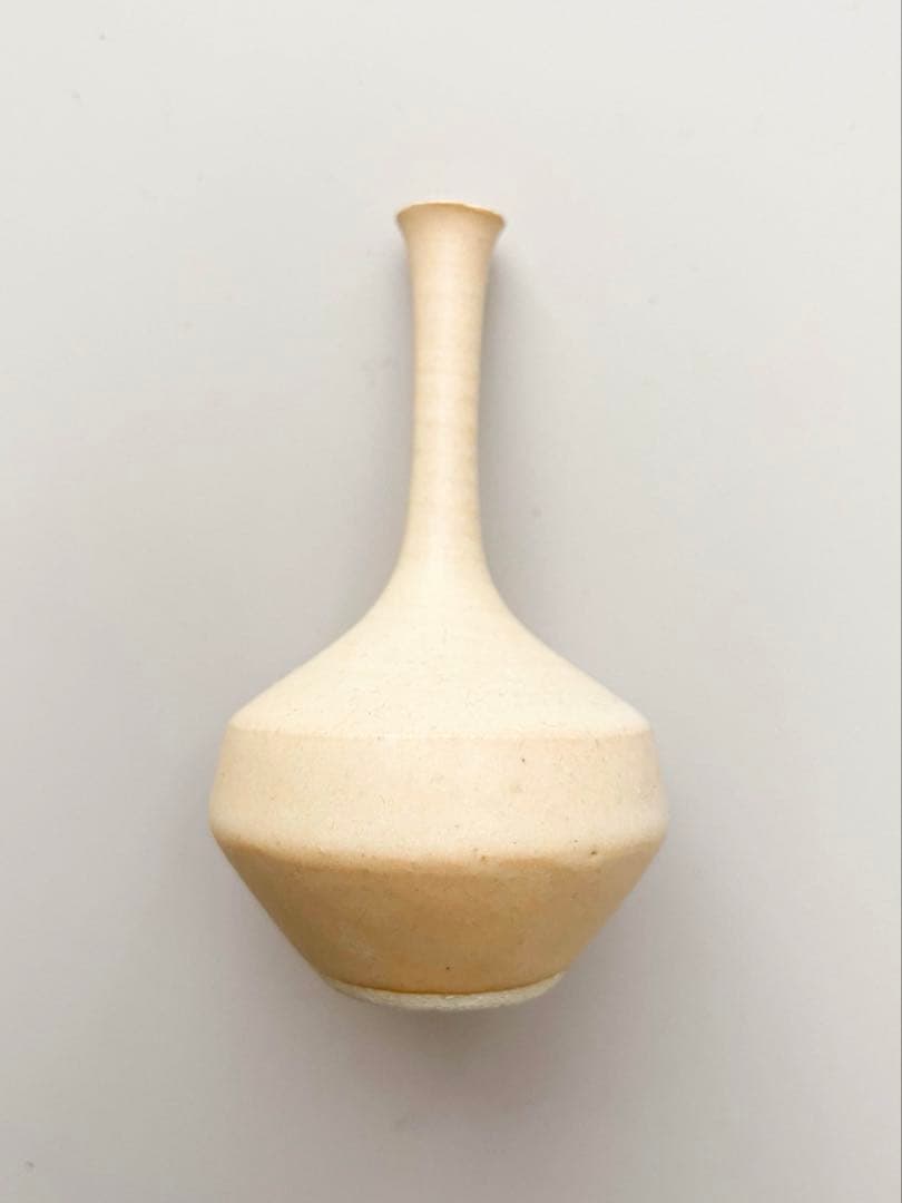 和田麻美子 花器 3点セット 一輪挿し ミニベース うつわ 作家もの 桃灰黄