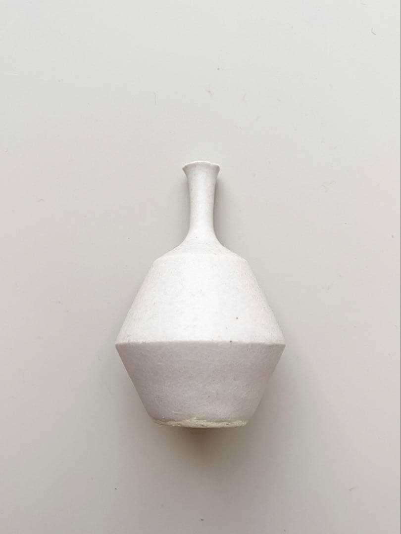 和田麻美子 花器 3点セット 一輪挿し ミニベース うつわ 作家もの 桃灰黄