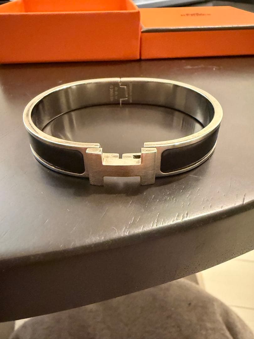 エルメス ブレスレット クリックHH ブラック