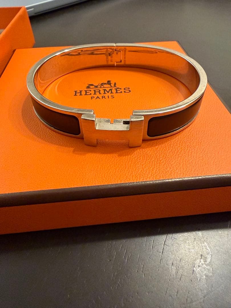 エルメス ブレスレット クリックHH ブラック