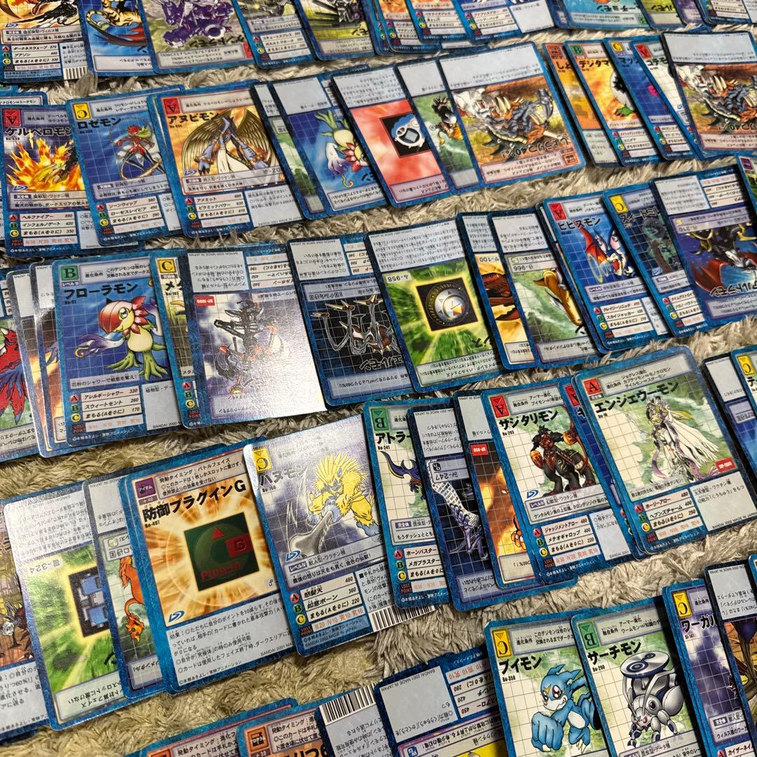 デジモンカード　旧裏　約350枚以上まとめ売り【5481