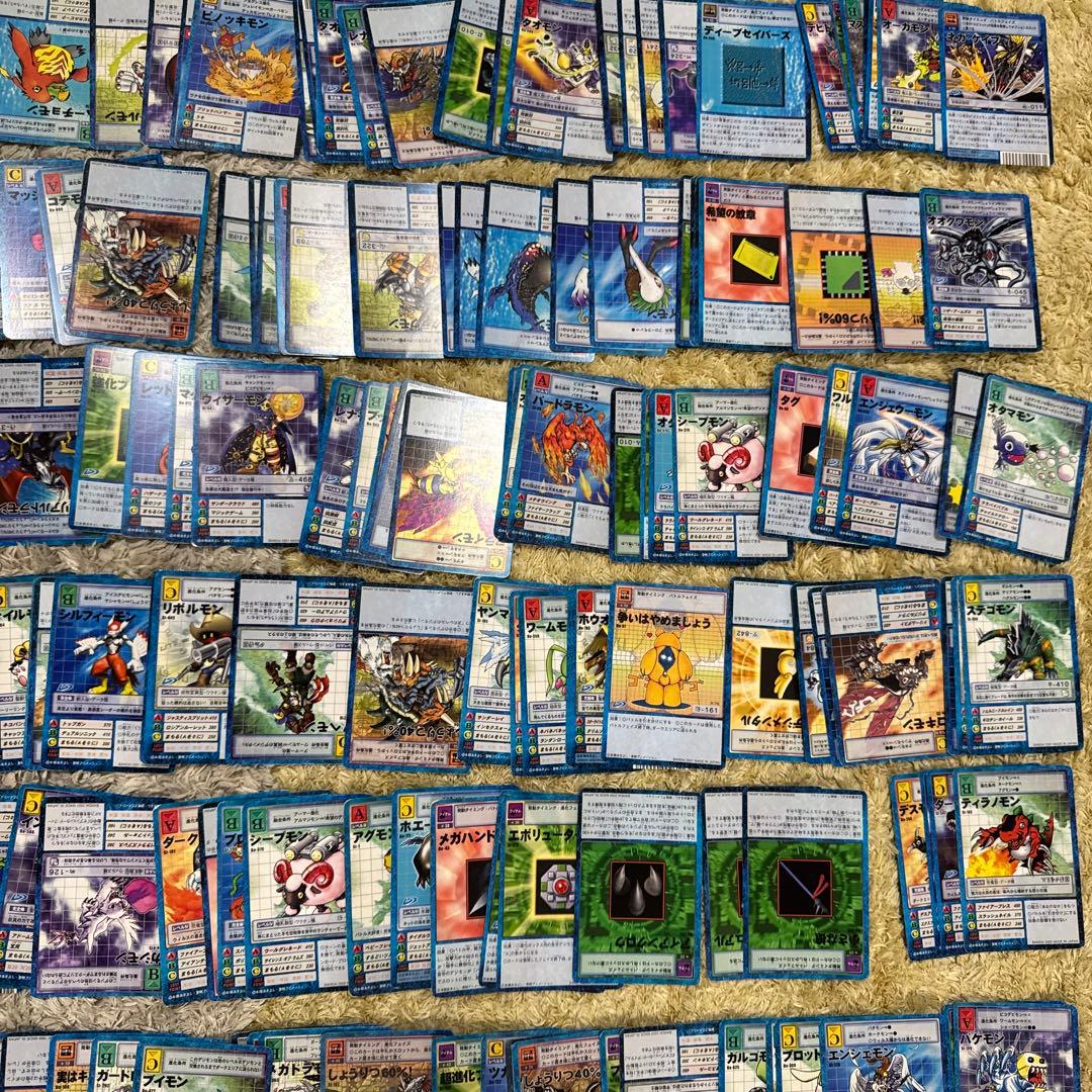 デジモンカード　旧裏　約350枚以上まとめ売り【5481
