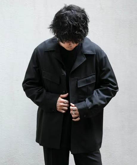 MBハイエンド尾州ウールファティーグジャケット＆スリムスラックス ※セット販売