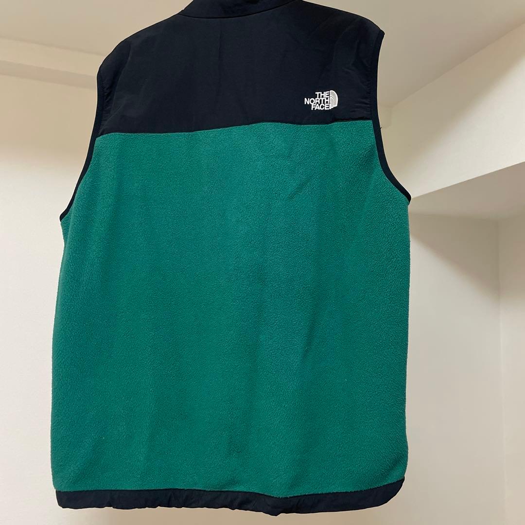 ノースフェイス デナリベスト 緑 Mサイズ
