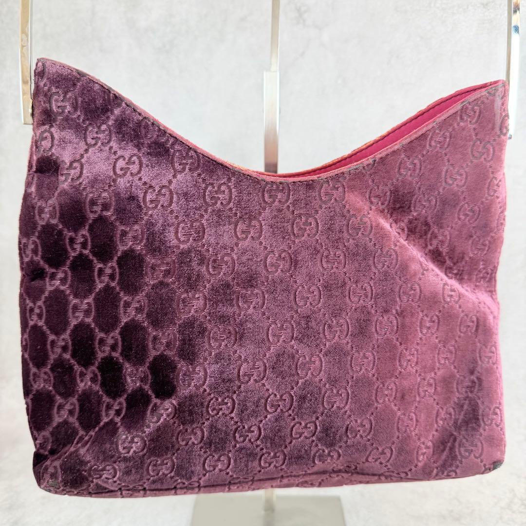 バッグ Vintage Gucci Purple Velvet Bag