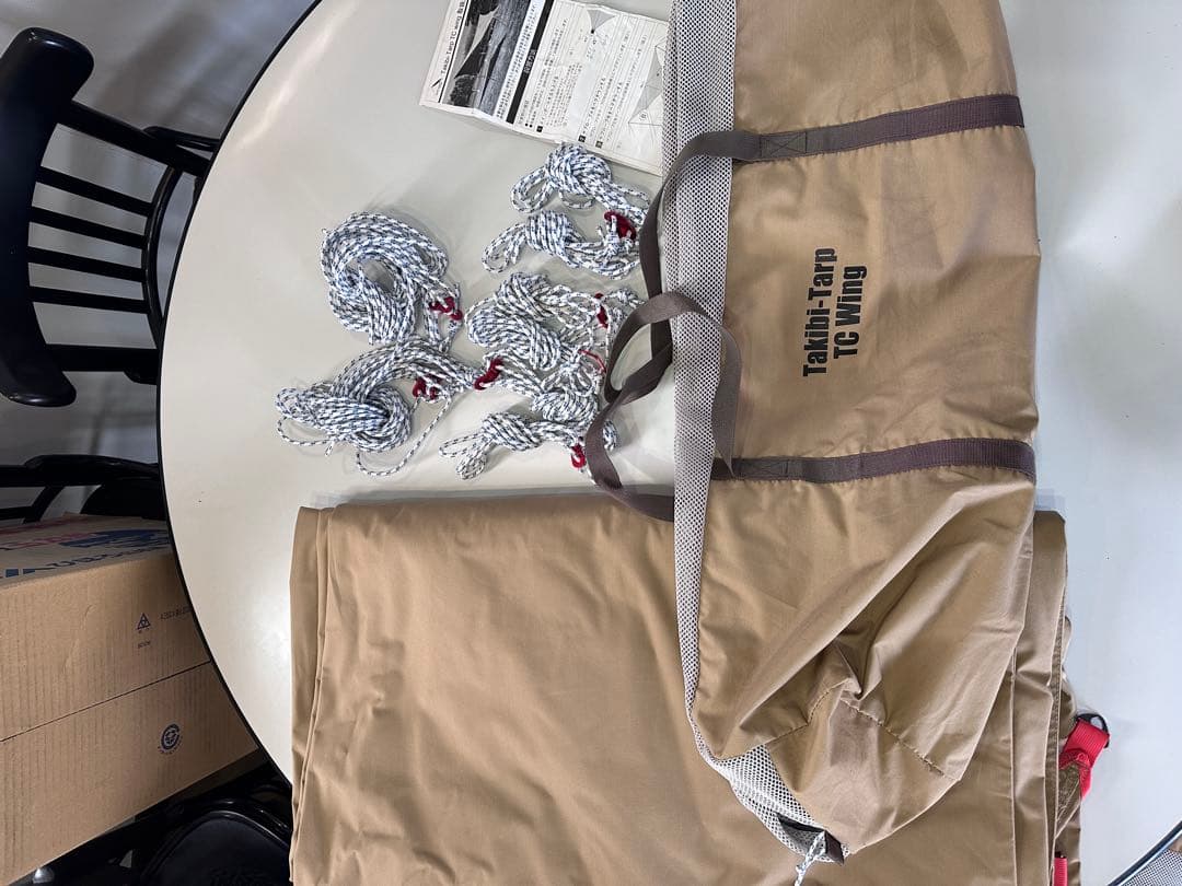 美品 テンマクデザイン　焚き火タープtcウィング